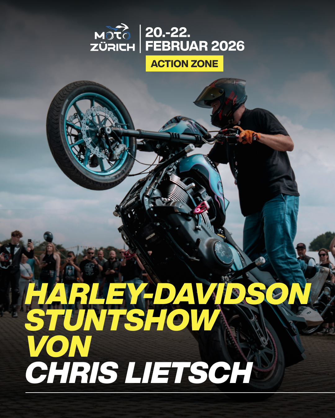 HARLEY-DAVIDSON STUNTSHOW VON CHRIS LIETSCH